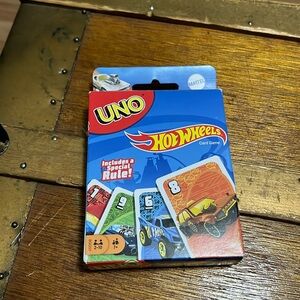 Mattel Uno Hot Wheels Card Game